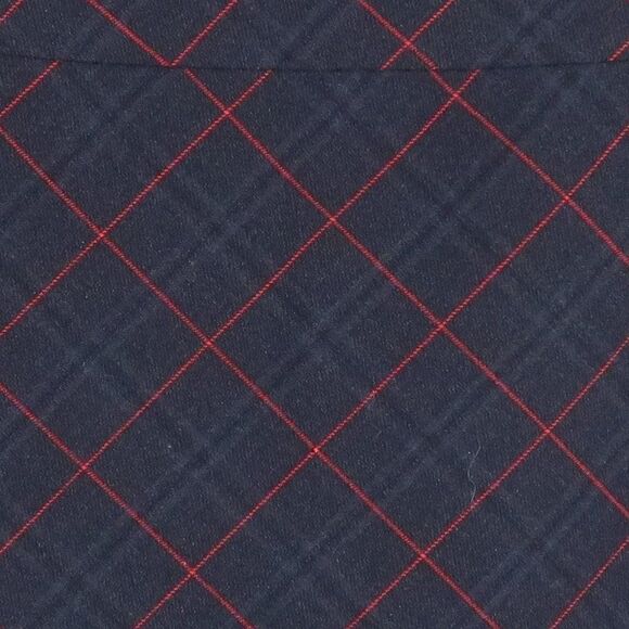 EXPRESS NAVY & RED PLAID PENCIL SKIRT SIZE 0 - Picture 2 of 12